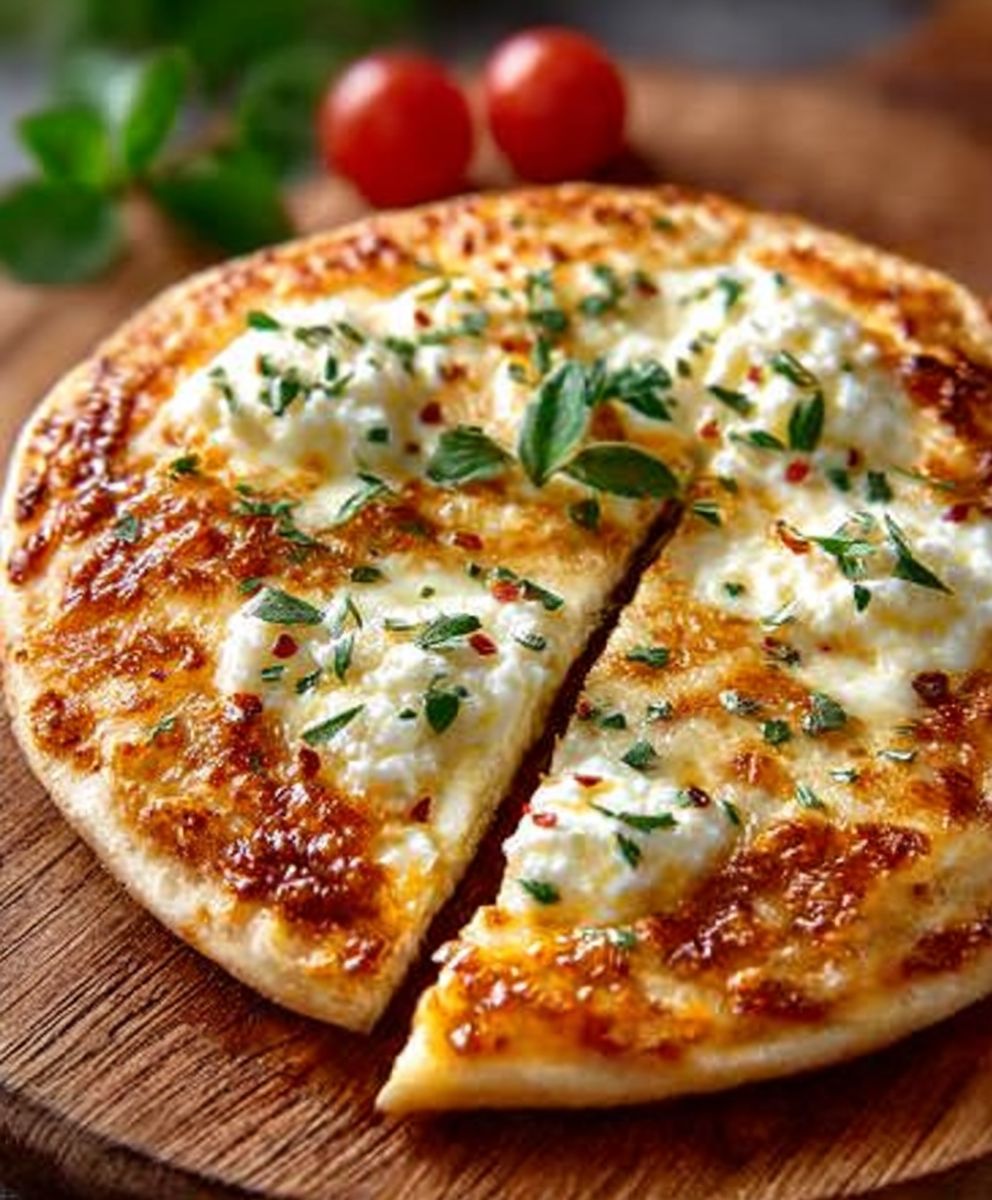 Haferflocken-Joghurt-Fladen – Besser als Pizza für ein leichtes Abendessen image 2