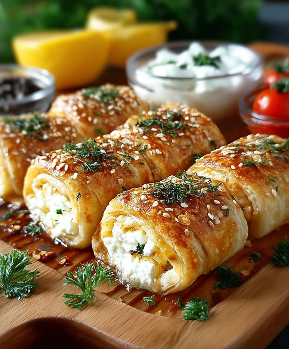 Perfekte Ofen Feta Röllchen Immer Knusprig Gelingen image 2