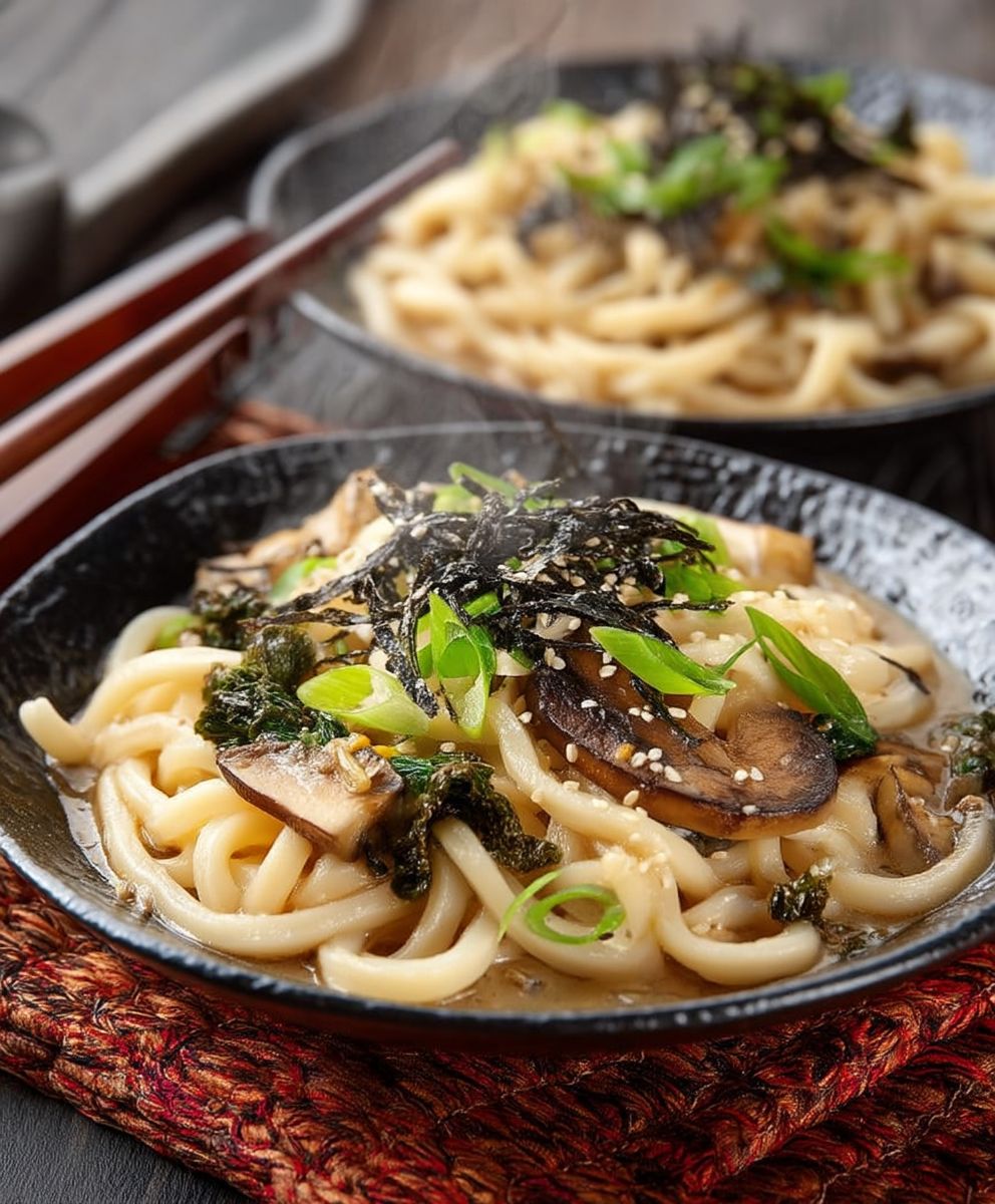Dekadente cremige Miso-Udon für Liebhaber von Wohlfühlgerichten image 2