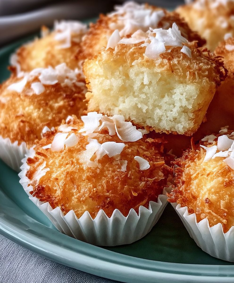 Einfaches Rezept für portugiesische Kokoskuchen image 2