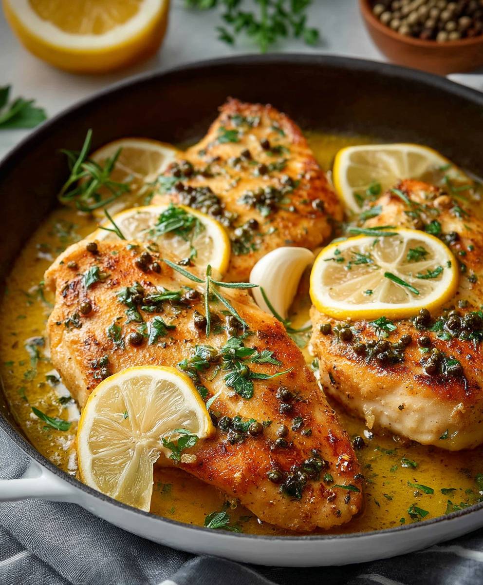 Hähnchen mit Zitrone und Knoblauch image 2