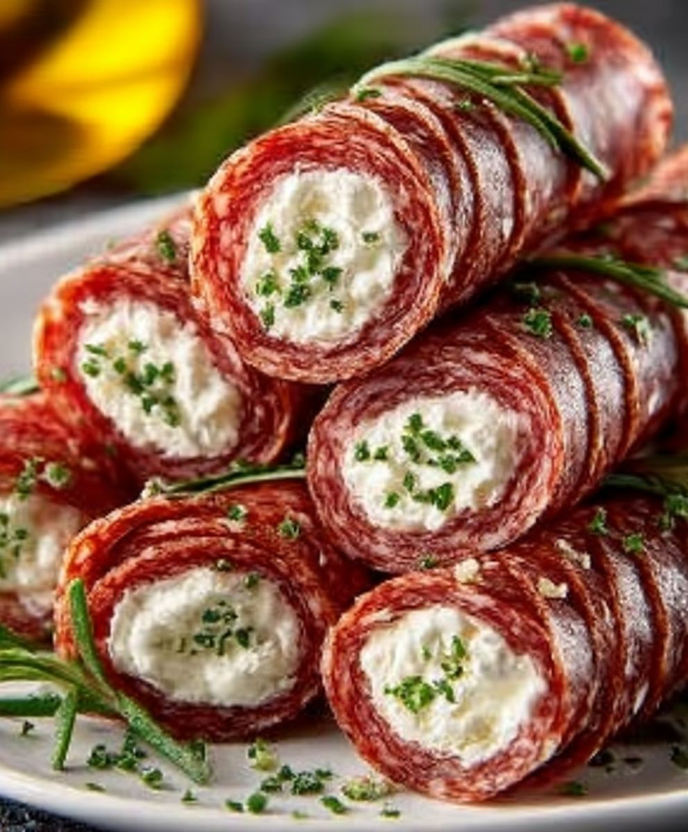 Keto-Beef Salami-Röllchen für den einfachen Snack image 2