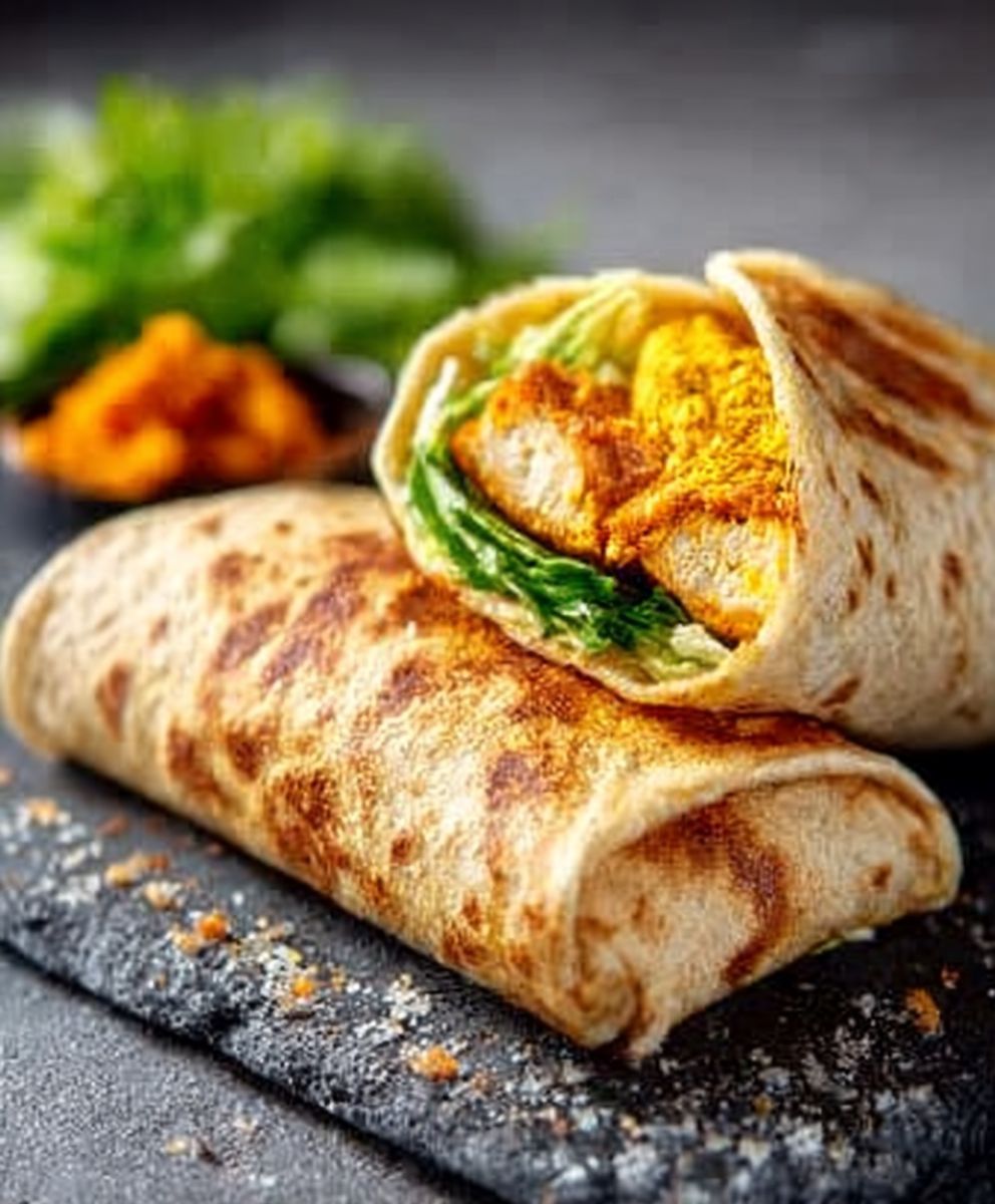 Selbstgemachte proteinreiche Wraps – ein schnelles, einfaches und proteinreiches Rezept image 2