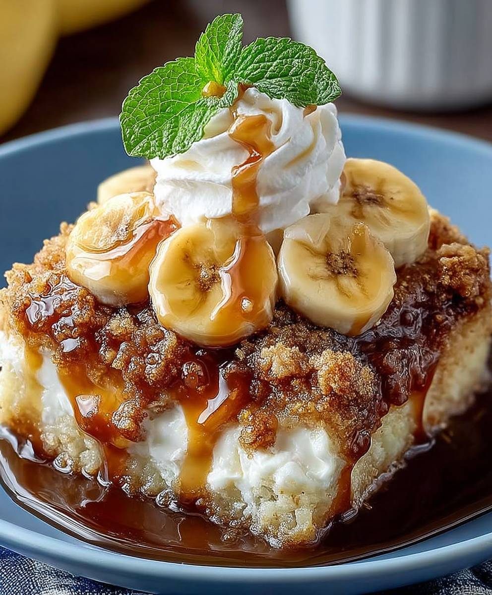 Südstaaten-Bananen-Cobbler – Ein süßes, warmes und unwiderstehliches Dessert! image 2