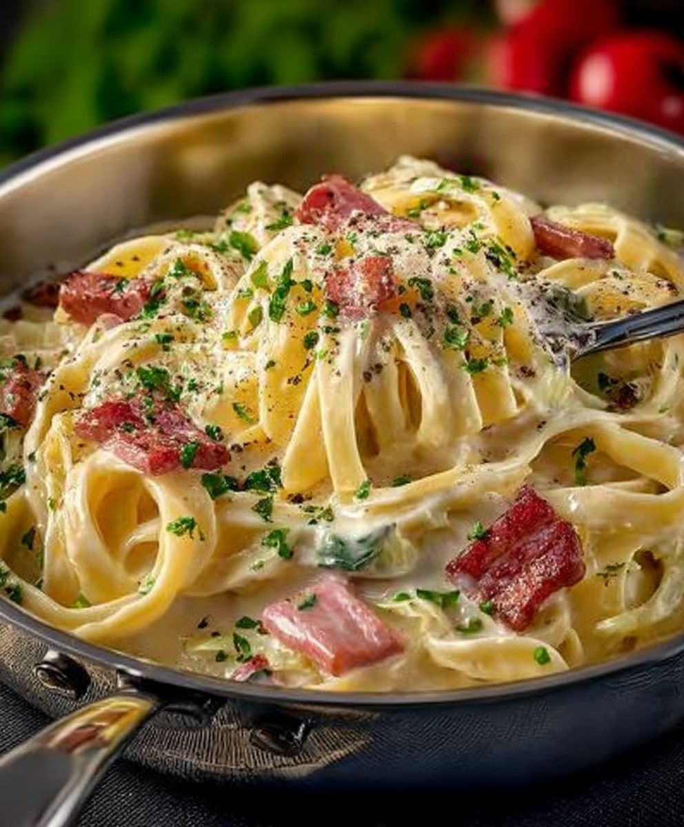 Cremige Kohl-Carbonara, nach der Sie sich sehnen werden image 2