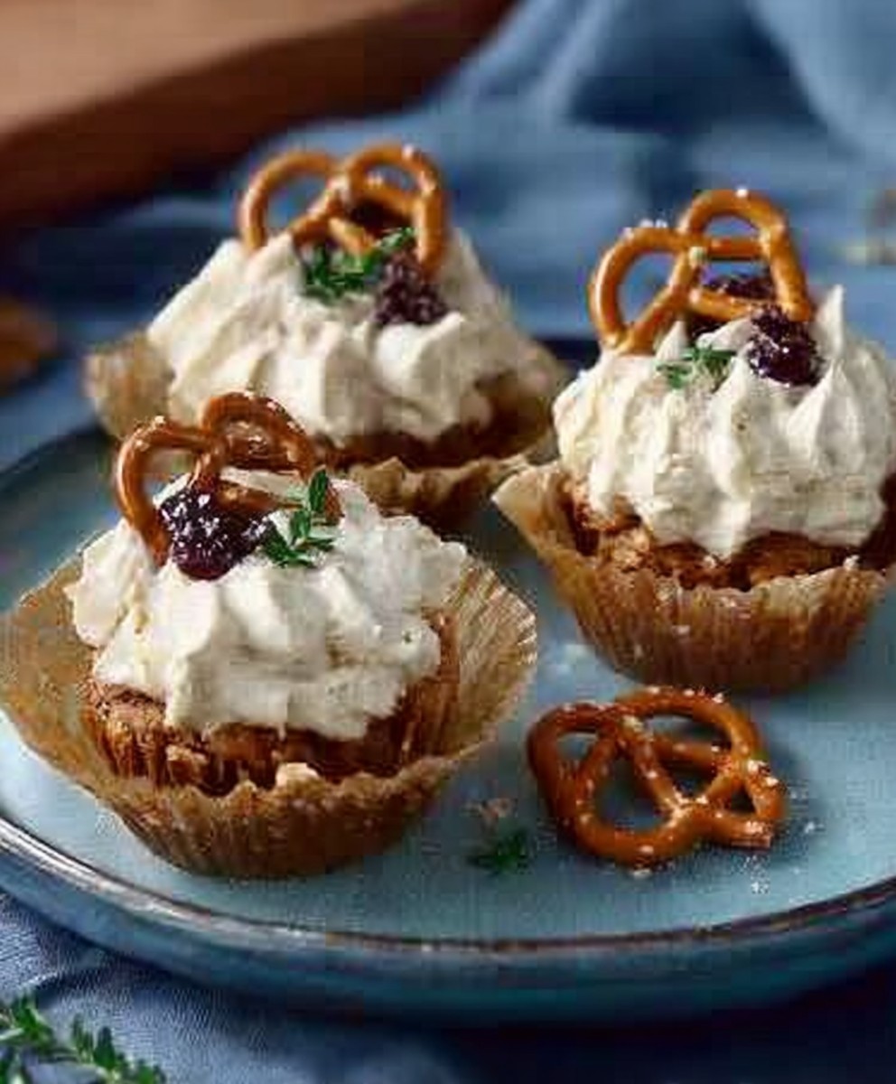 Herzhafte Brezel-Cupcakes image 2