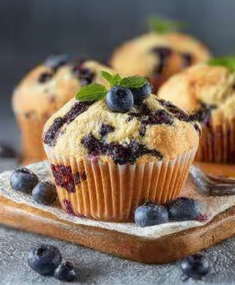 Leckere Blaubeer-Muffins — saftig, fruchtig & perfekt zum Mitnehmen image 2
